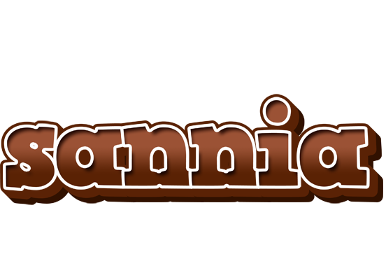 Sannia brownie logo