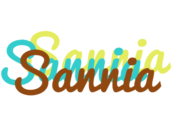 Sannia cupcake logo