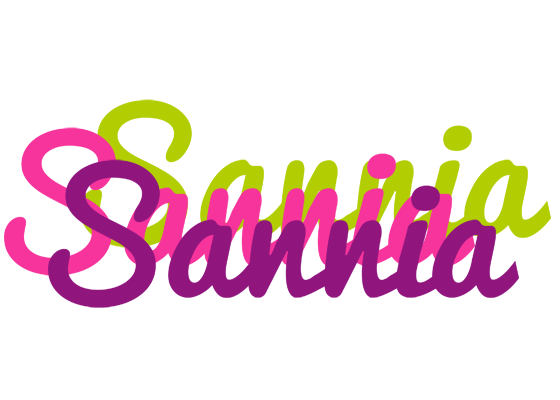 Sannia flowers logo