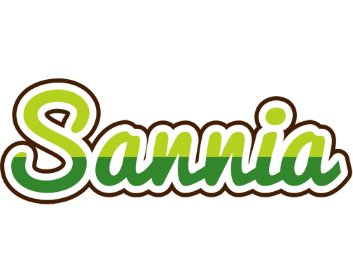 Sannia golfing logo