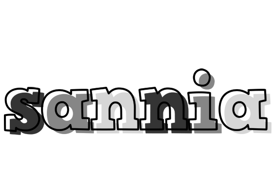 Sannia night logo