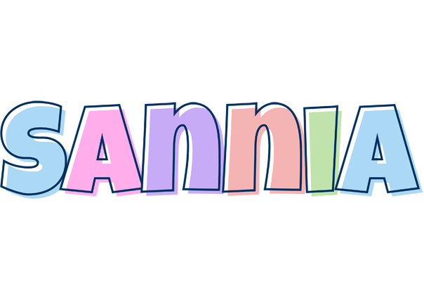 Sannia pastel logo