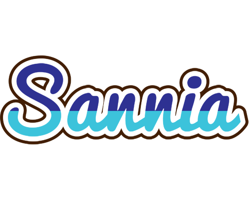 Sannia raining logo