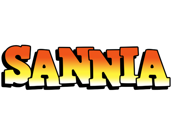 Sannia sunset logo