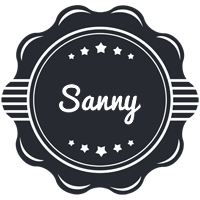 Sanny badge logo
