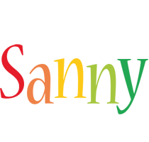 Sanny birthday logo