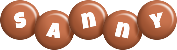 Sanny candy-brown logo