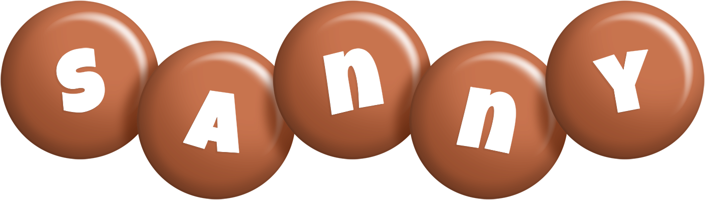 Sanny candy-brown logo