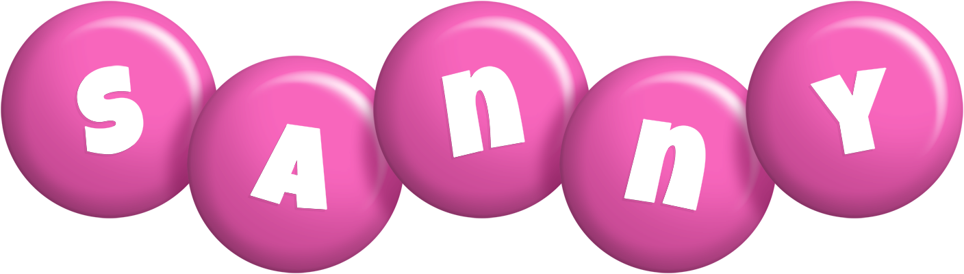 Sanny candy-pink logo