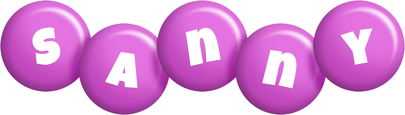 Sanny candy-purple logo