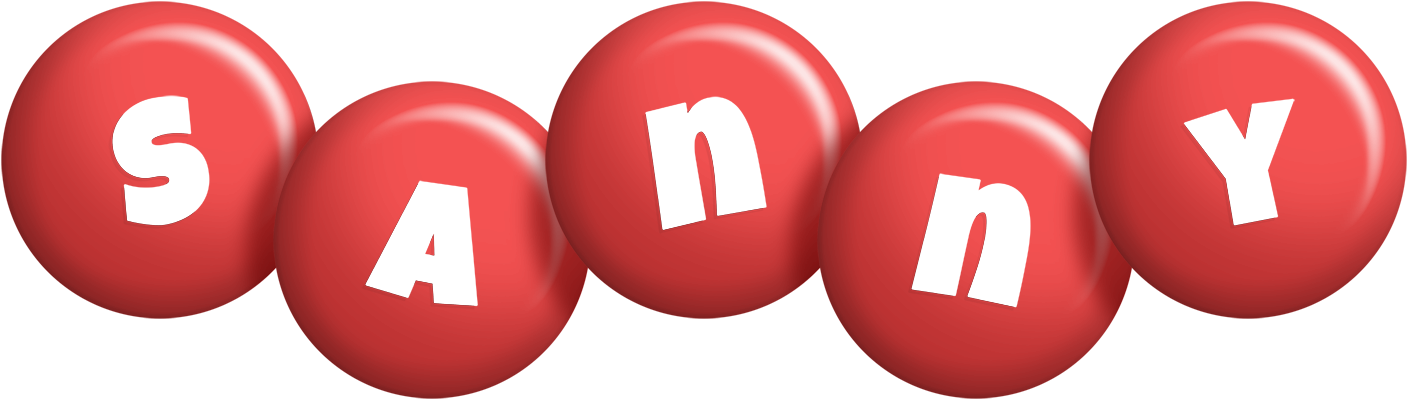 Sanny candy-red logo