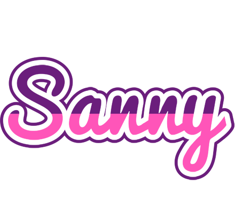Sanny cheerful logo