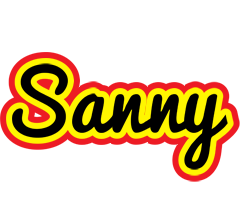 Sanny flaming logo