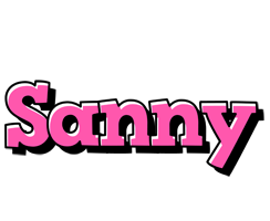 Sanny girlish logo