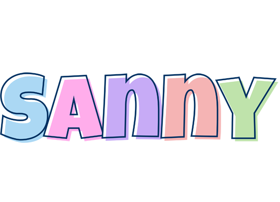 Sanny pastel logo