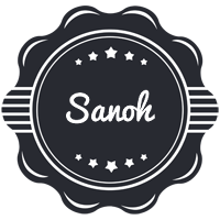 Sanoh badge logo