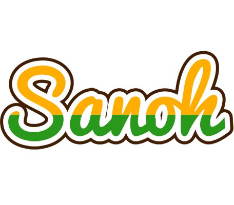 Sanoh banana logo