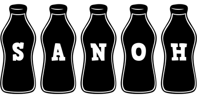 Sanoh bottle logo