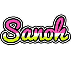 Sanoh candies logo