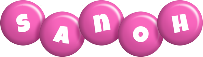 Sanoh candy-pink logo