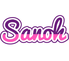 Sanoh cheerful logo