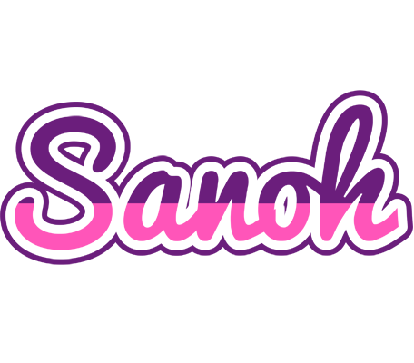 Sanoh cheerful logo