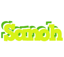 Sanoh citrus logo