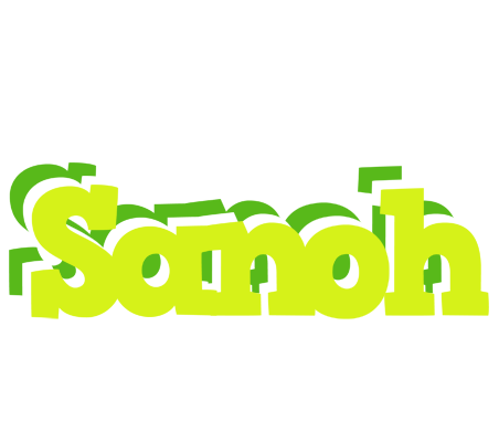 Sanoh citrus logo