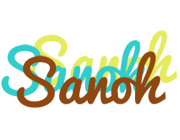 Sanoh cupcake logo