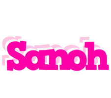 Sanoh dancing logo