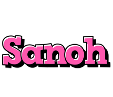 Sanoh girlish logo