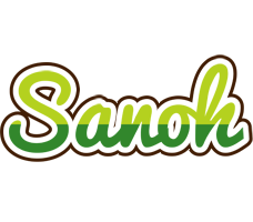 Sanoh golfing logo