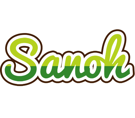 Sanoh golfing logo