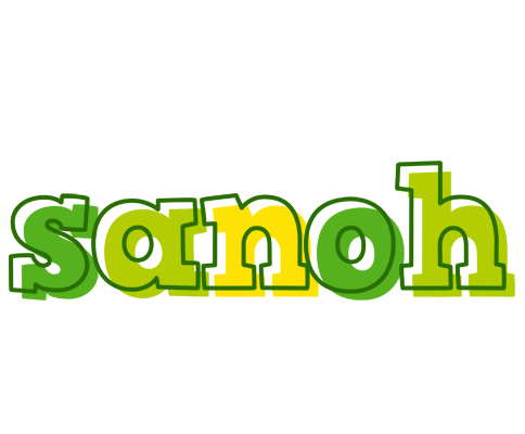 Sanoh juice logo
