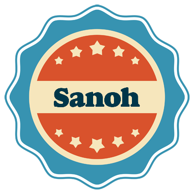 Sanoh labels logo