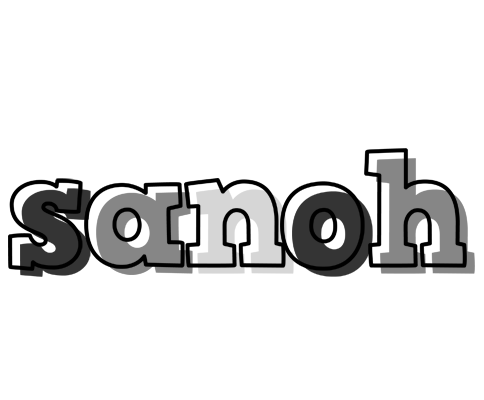 Sanoh night logo
