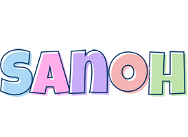 Sanoh pastel logo