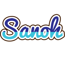 Sanoh raining logo