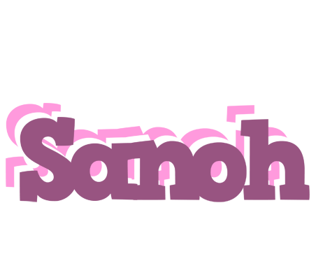Sanoh relaxing logo