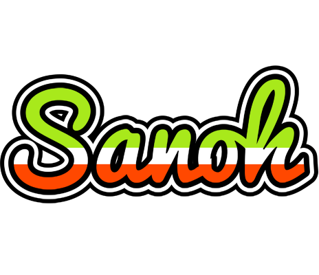 Sanoh superfun logo