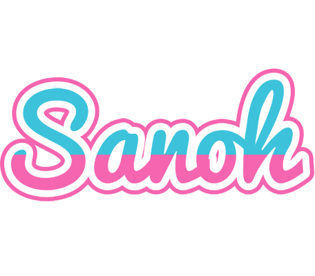 Sanoh woman logo