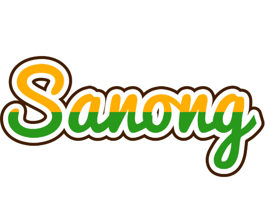 Sanong banana logo