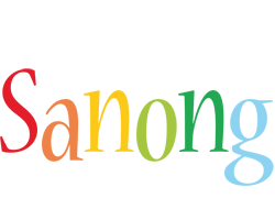 Sanong birthday logo