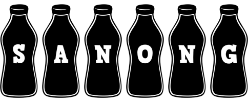 Sanong bottle logo