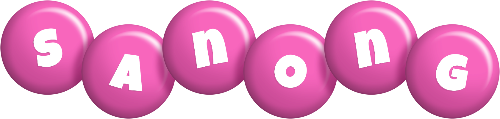 Sanong candy-pink logo