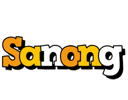 Sanong cartoon logo