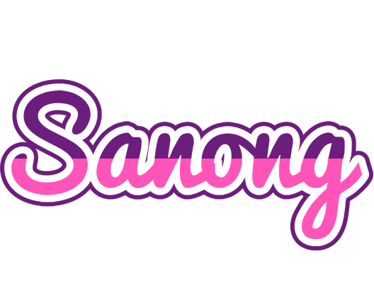 Sanong cheerful logo