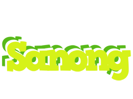 Sanong citrus logo