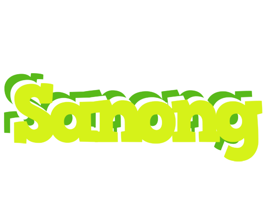 Sanong citrus logo