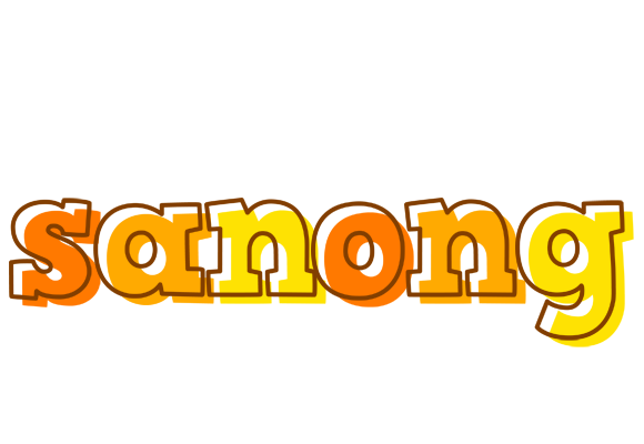 Sanong desert logo